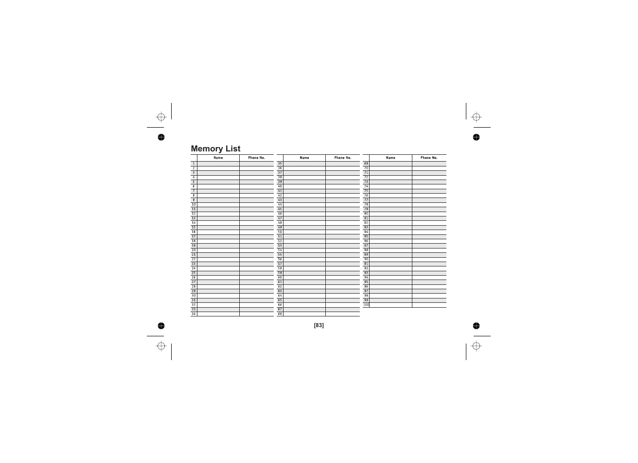 Uniden WDECT 2345+1 User Manual | Page 84 / 92