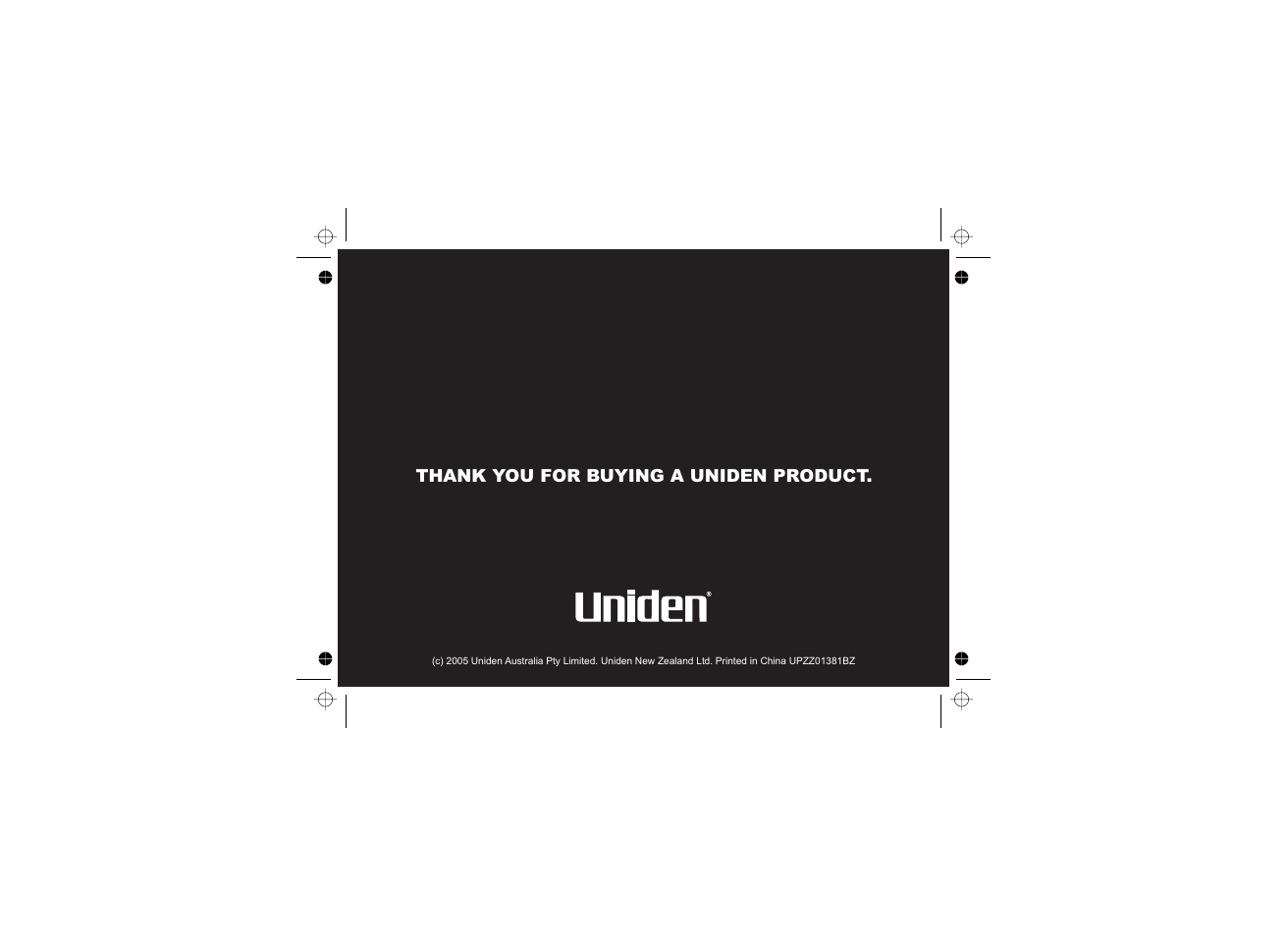 Uniden WDECT 2345+1 User Manual | Page 92 / 92