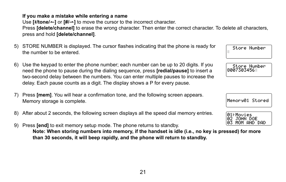 Uniden EXI5660 Series User Manual | Page 22 / 48