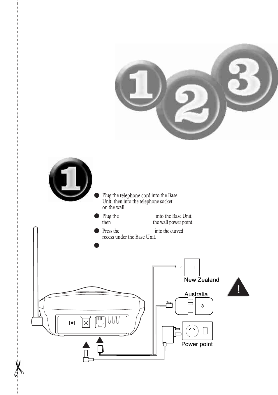 Start here | Uniden DSS2115 User Manual | Page 3 / 24