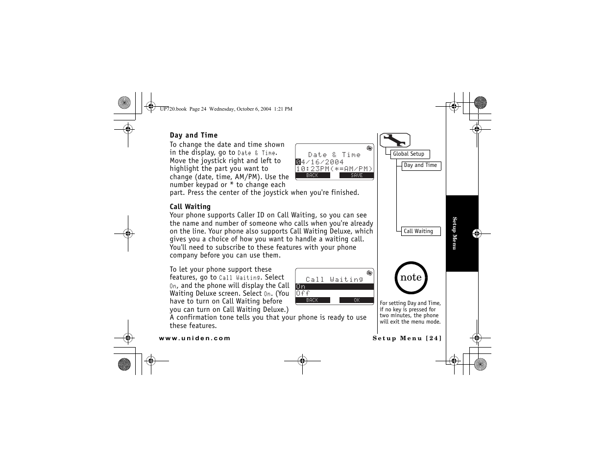 Uniden DMX 778 Series User Manual | Page 25 / 96