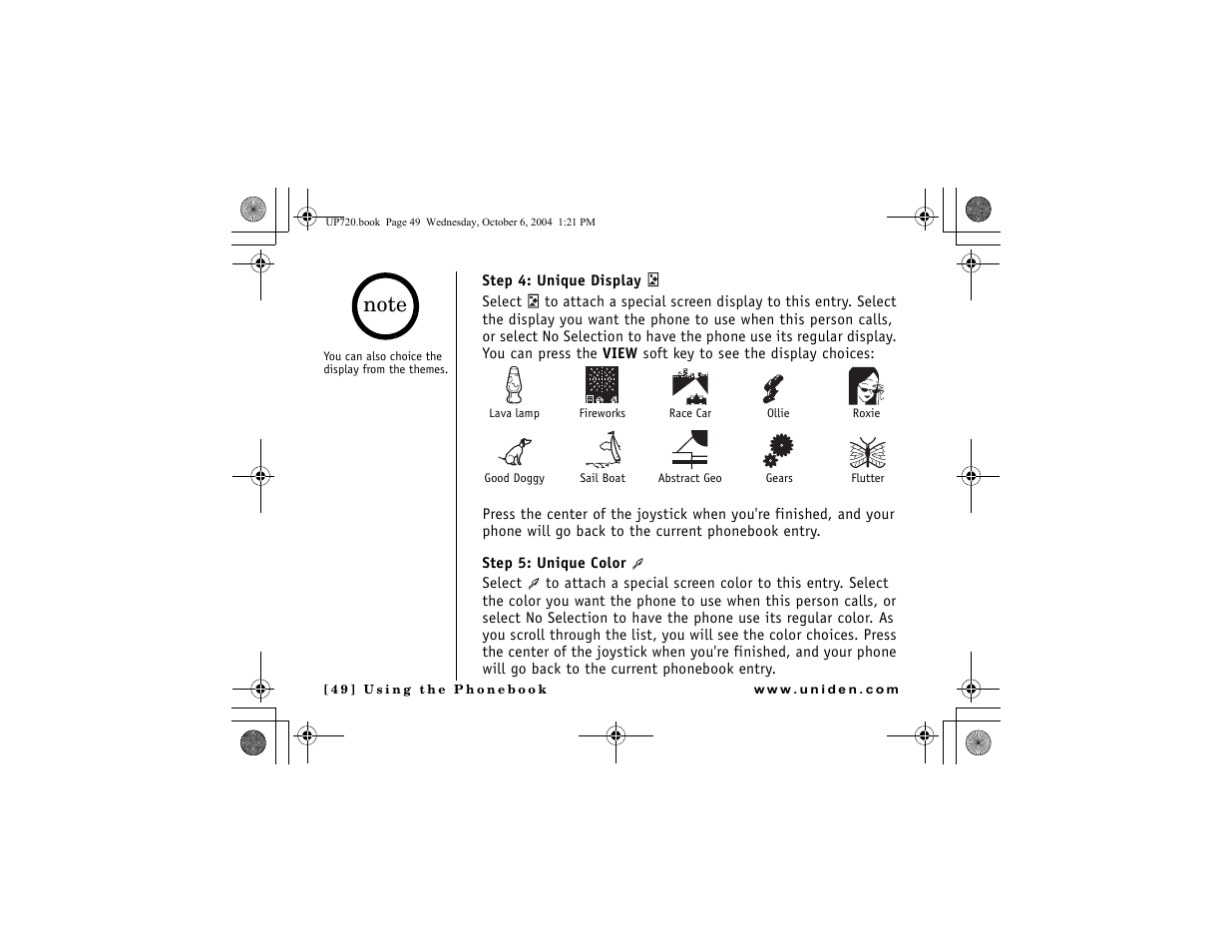 Uniden DMX 778 Series User Manual | Page 50 / 96