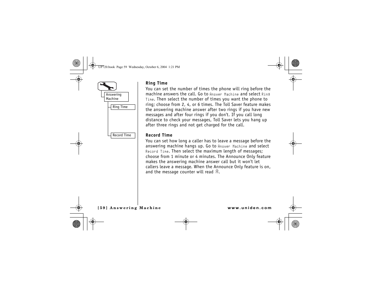 Uniden DMX 778 Series User Manual | Page 60 / 96