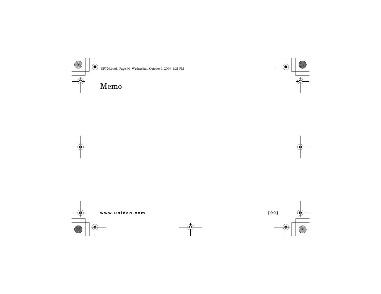 Uniden DMX 778 Series User Manual | Page 91 / 96