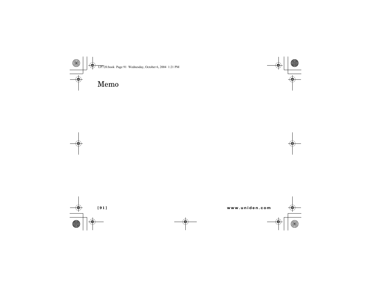 Uniden DMX 778 Series User Manual | Page 92 / 96