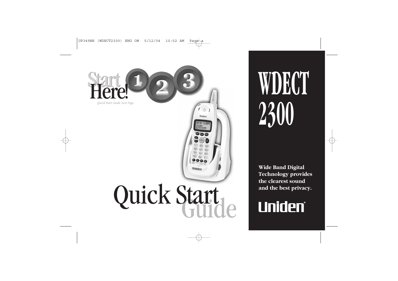 Uniden 2300 User Manual | 48 pages