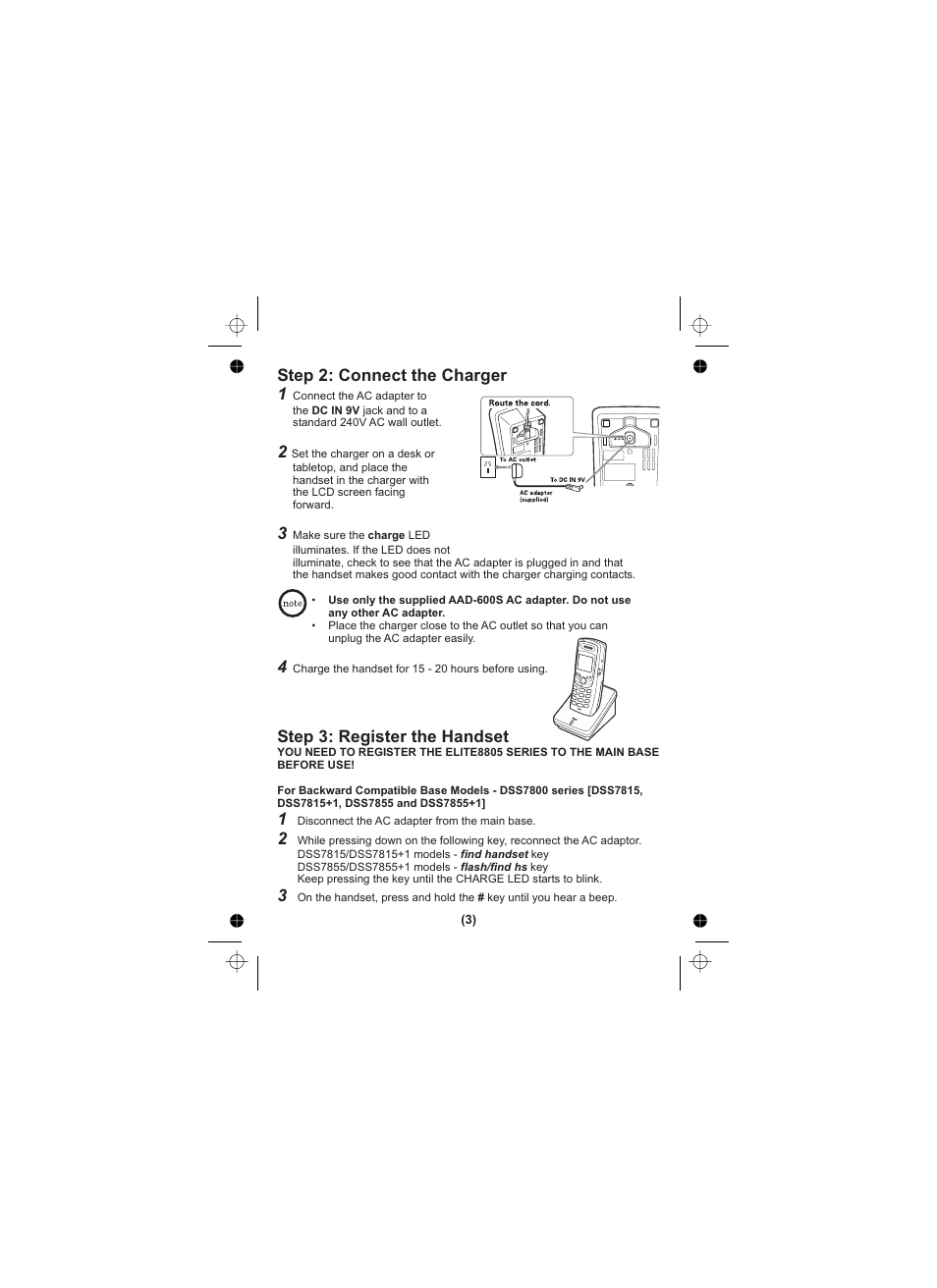 Uniden Elite 8805 User Manual | Page 4 / 12