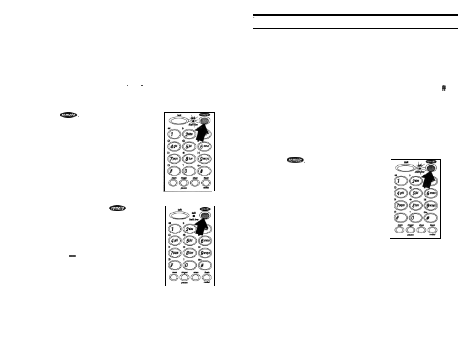 Remote operation | Uniden XCA750 User Manual | Page 38 / 42