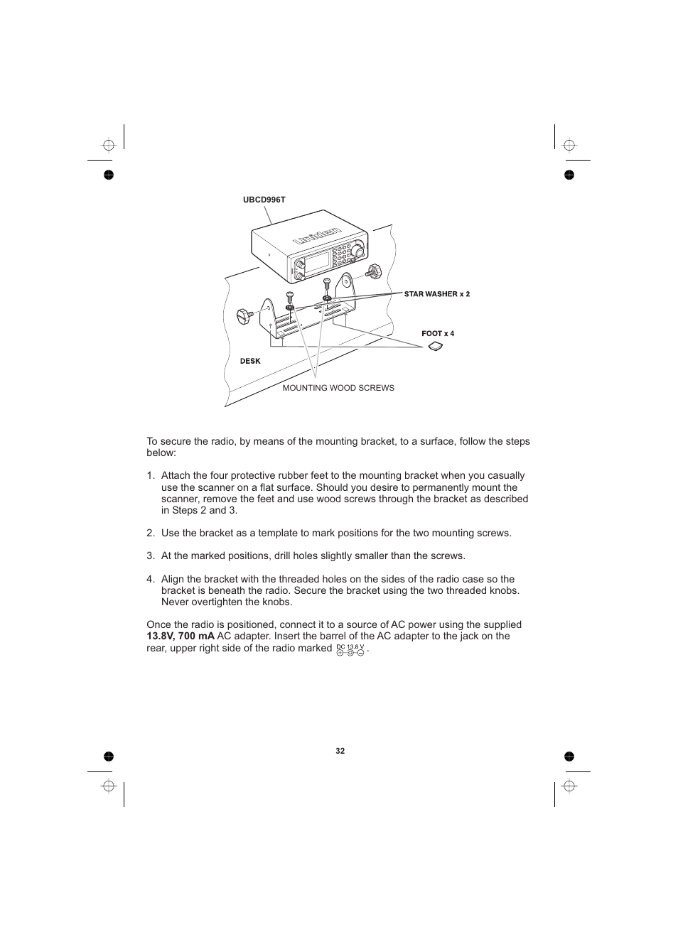 Uniden UBCD996T User Manual | Page 32 / 176