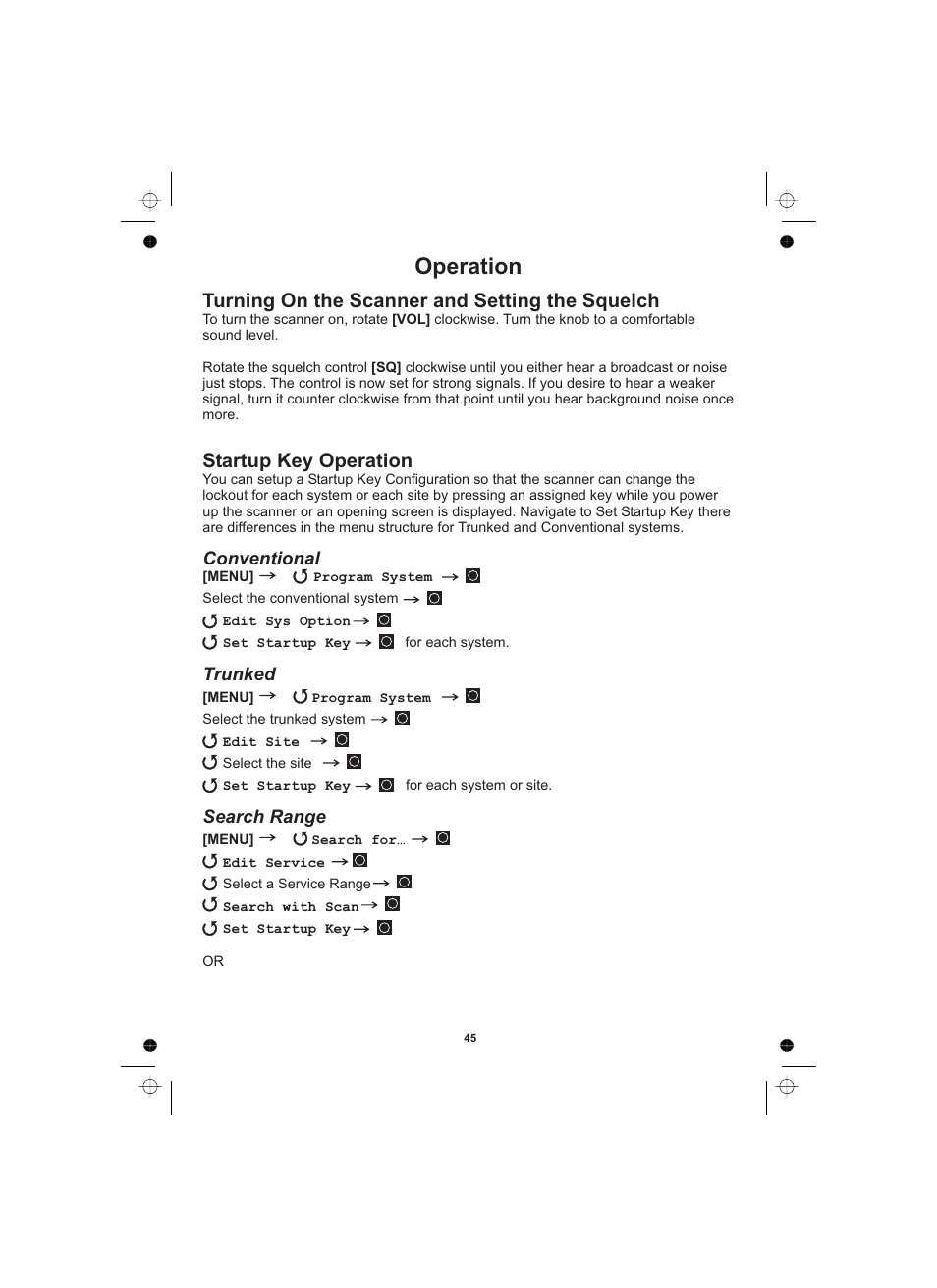 Operation | Uniden UBCD996T User Manual | Page 45 / 176