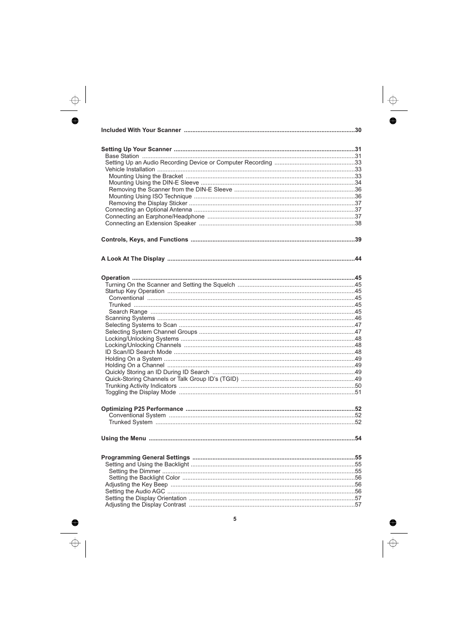 Uniden UBCD996T User Manual | Page 5 / 176