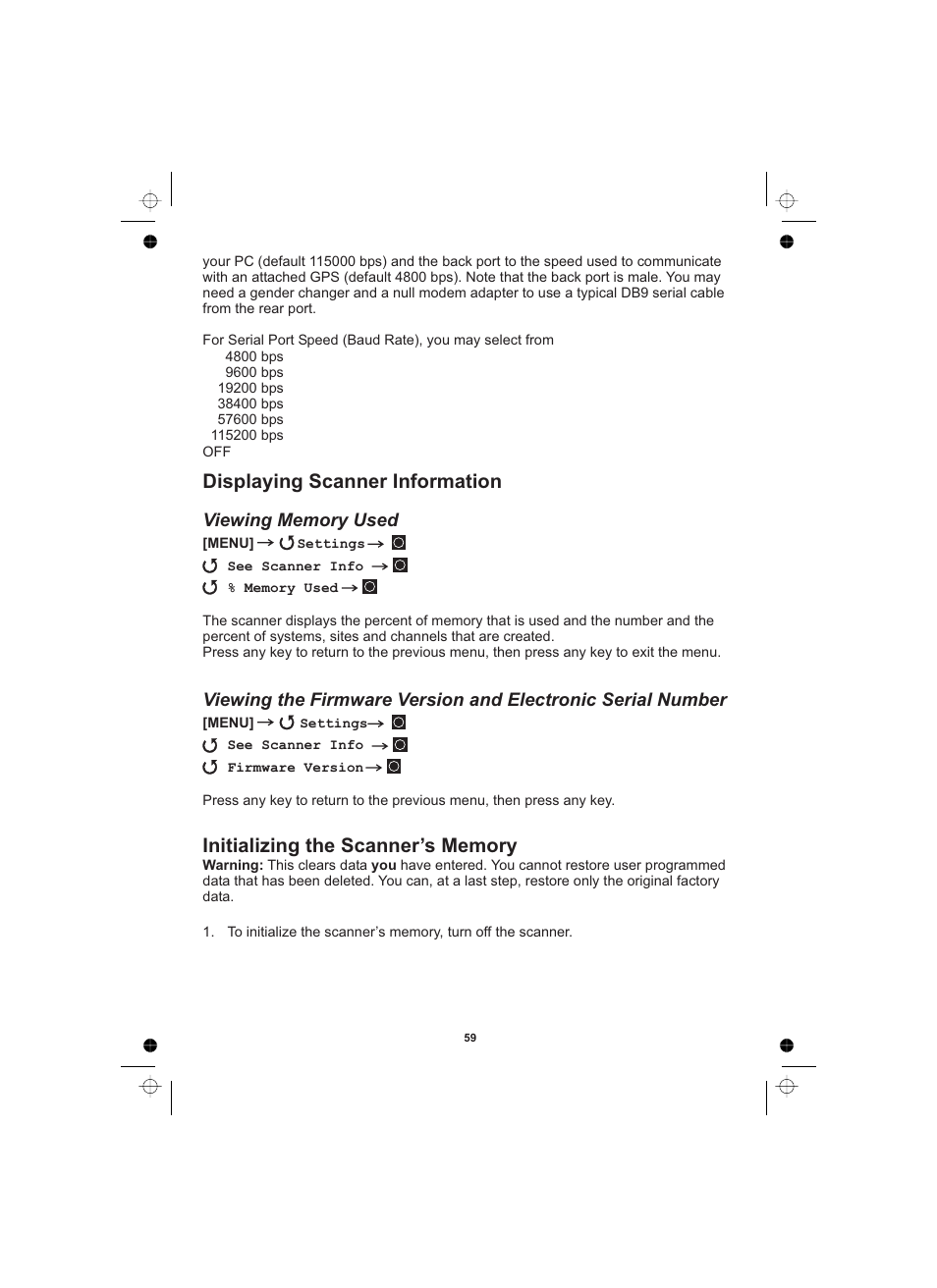 Uniden UBCD996T User Manual | Page 59 / 176