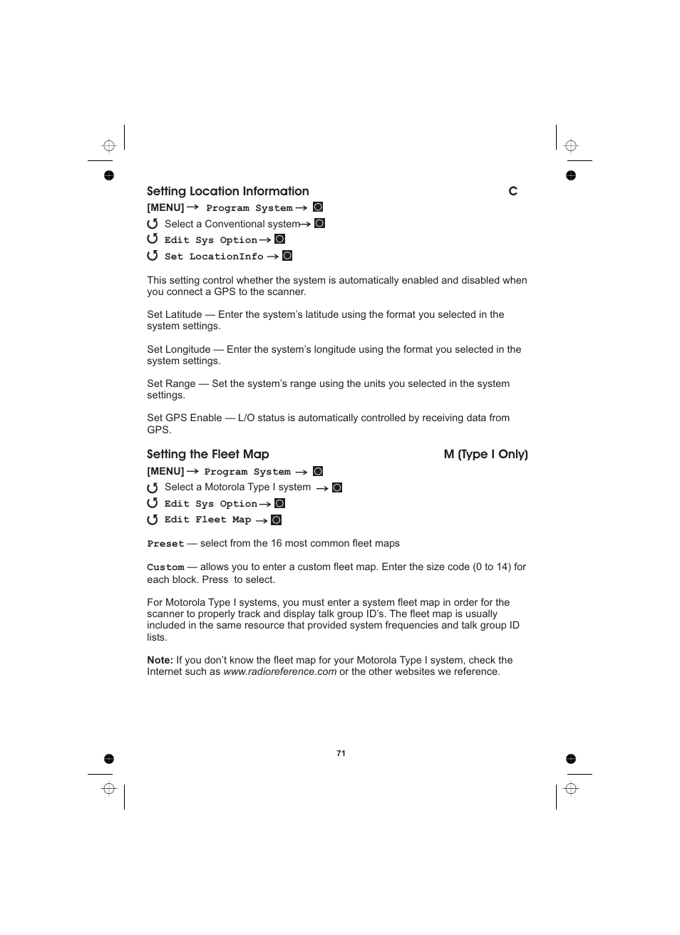 Uniden UBCD996T User Manual | Page 71 / 176