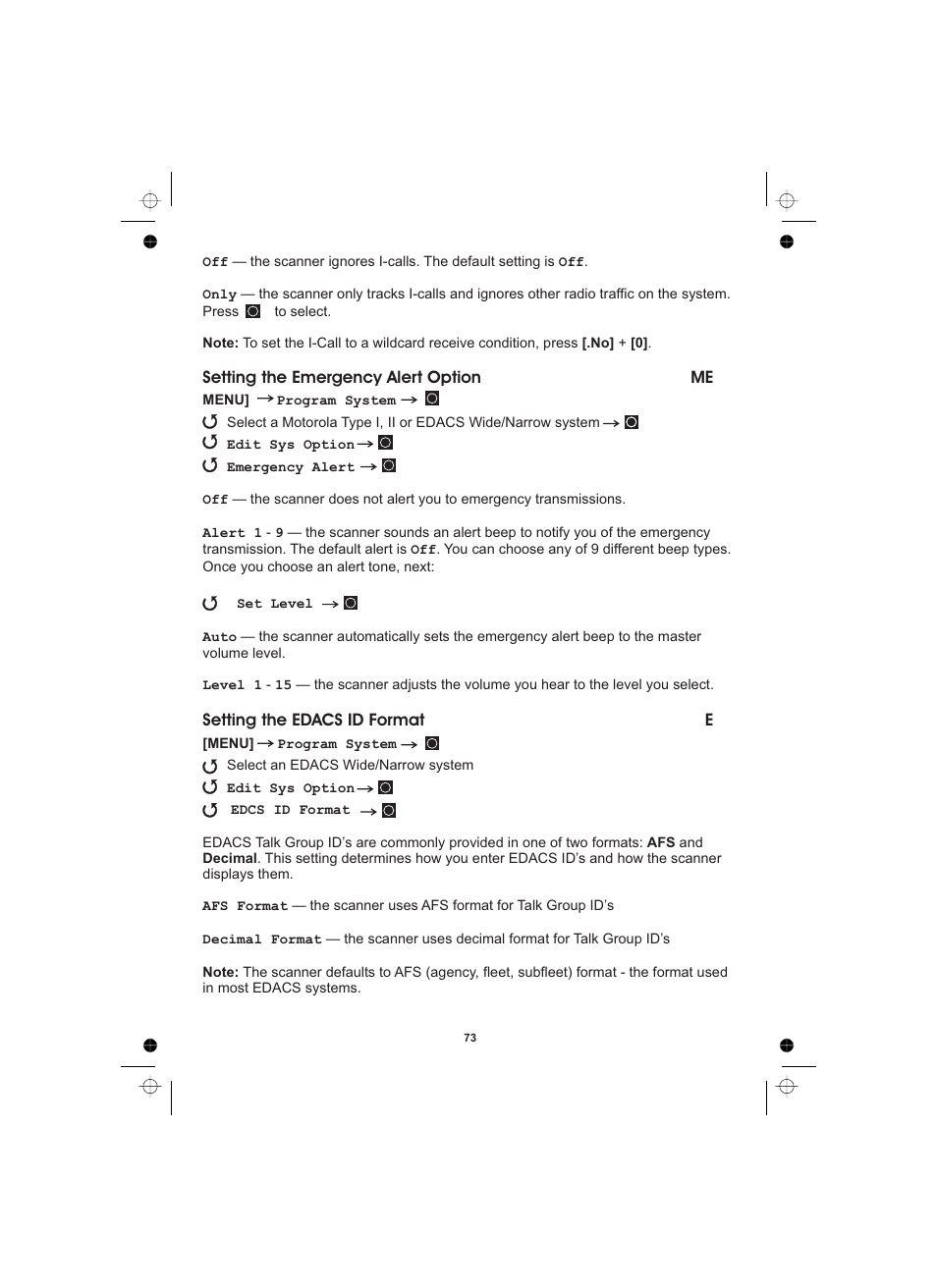 Uniden UBCD996T User Manual | Page 73 / 176