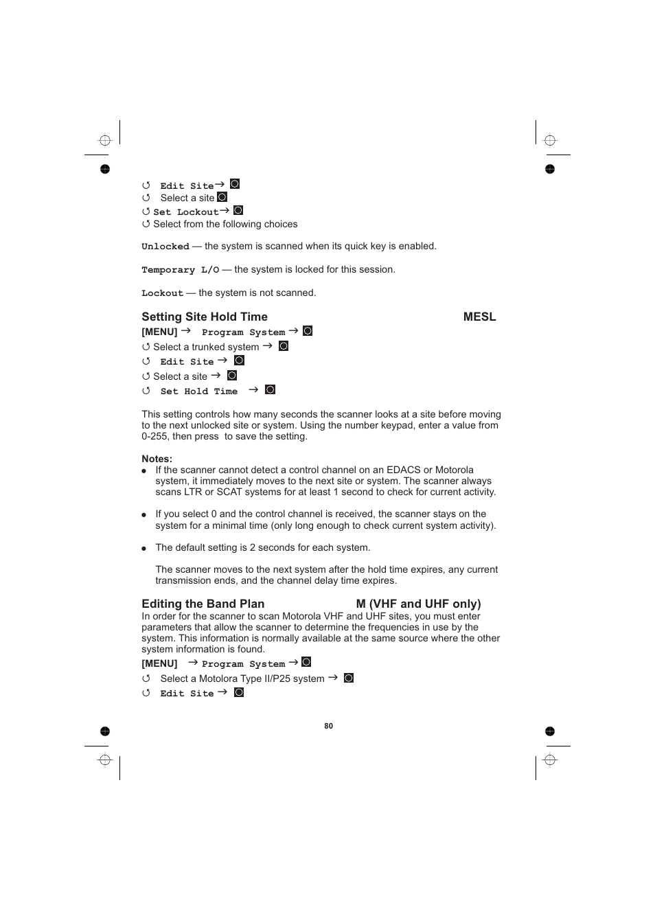Uniden UBCD996T User Manual | Page 80 / 176