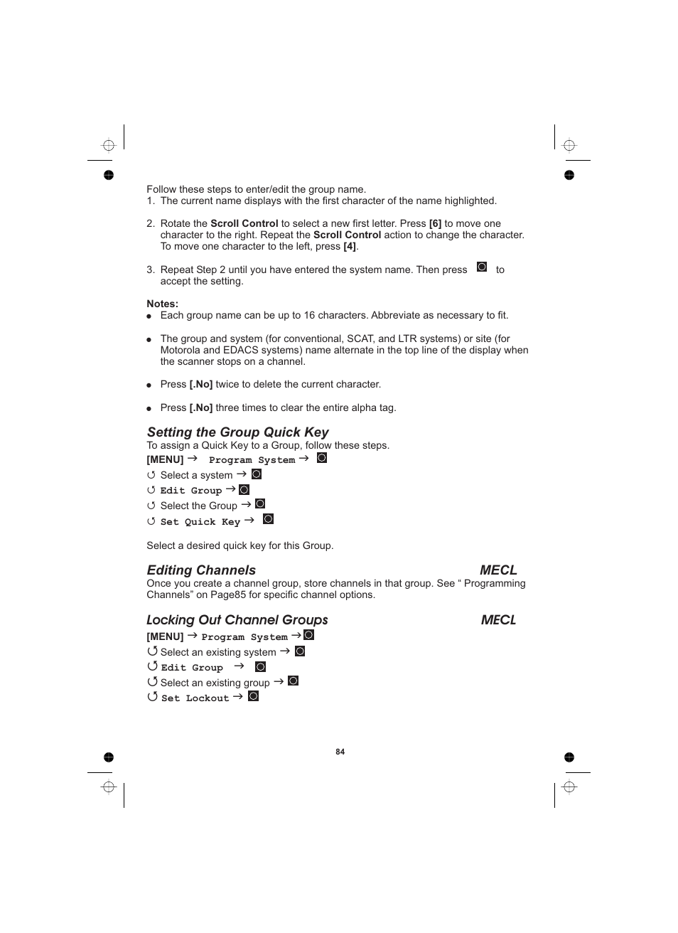 Uniden UBCD996T User Manual | Page 84 / 176