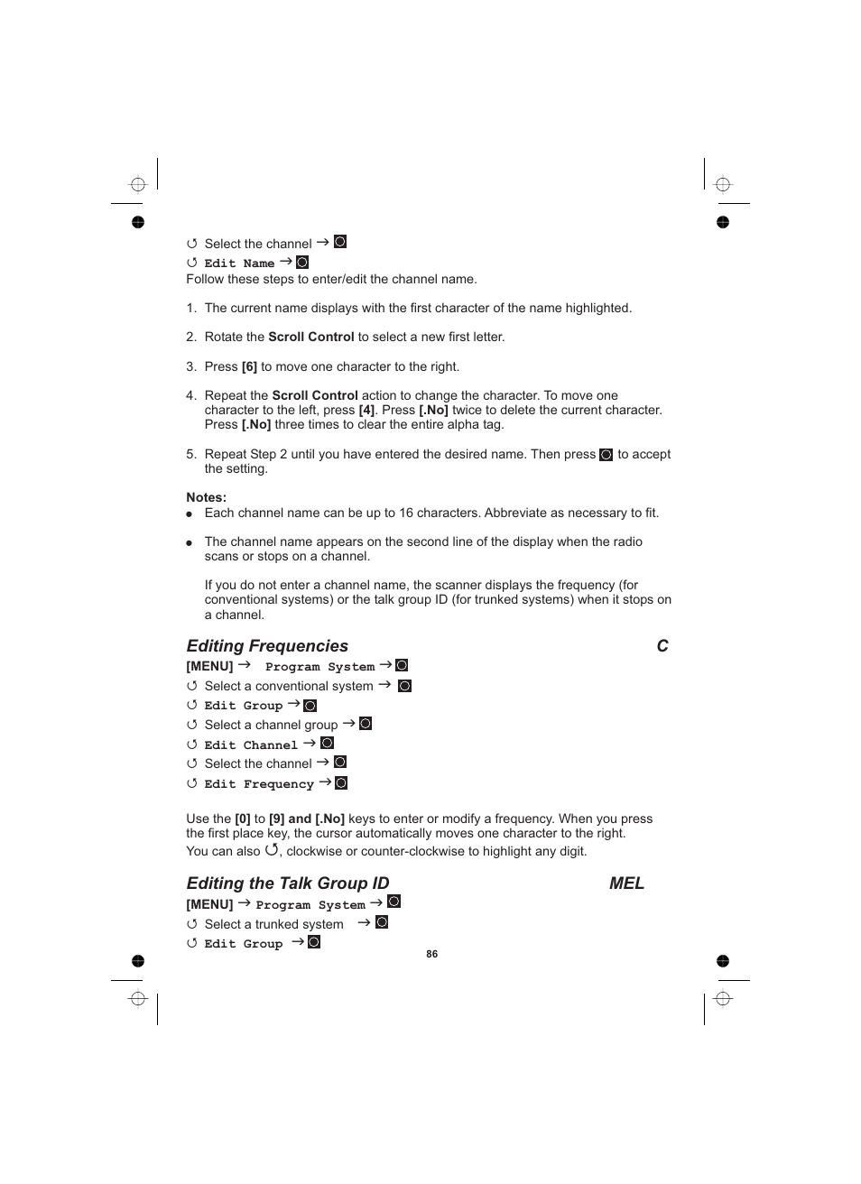 Uniden UBCD996T User Manual | Page 86 / 176