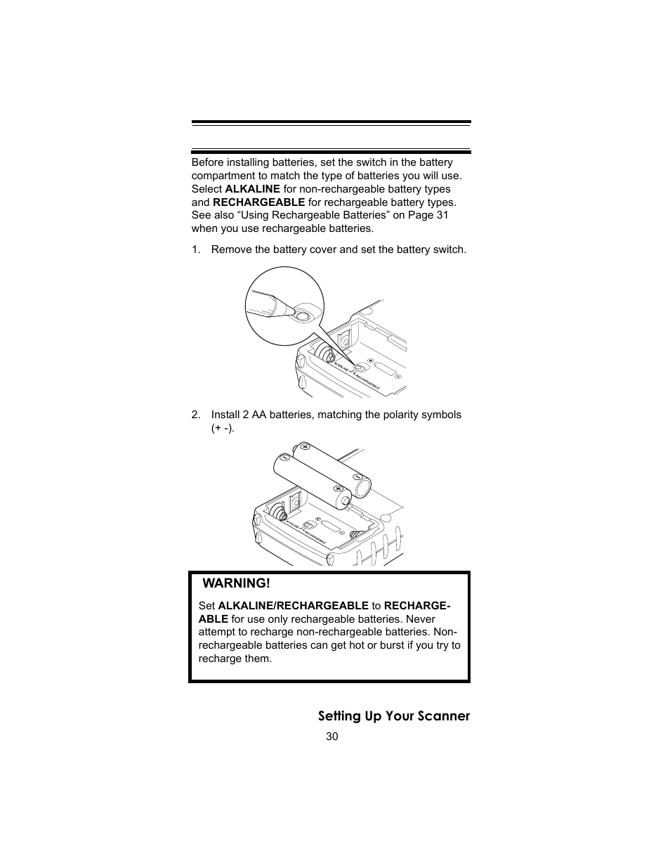 Uniden BC246T User Manual | Page 30 / 140