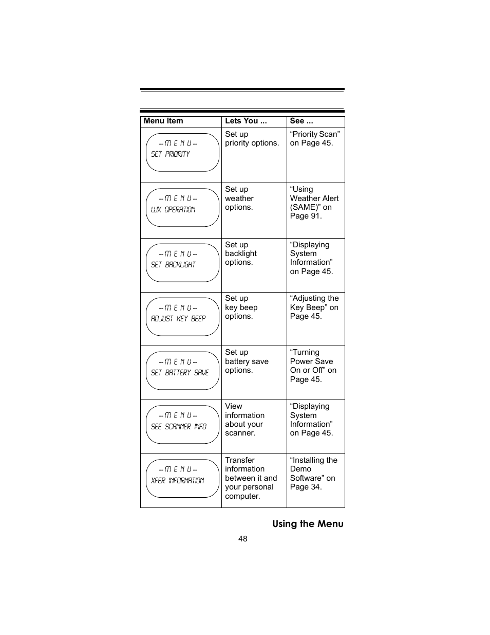 Uniden BC246T User Manual | Page 48 / 140