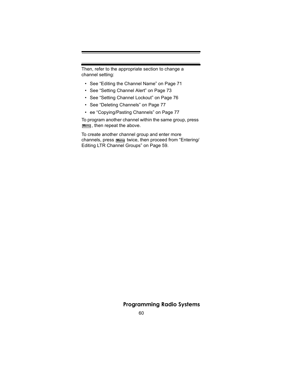 Programming radio systems | Uniden BC246T User Manual | Page 60 / 140
