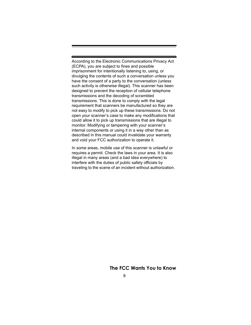 Uniden BC246T User Manual | Page 8 / 140