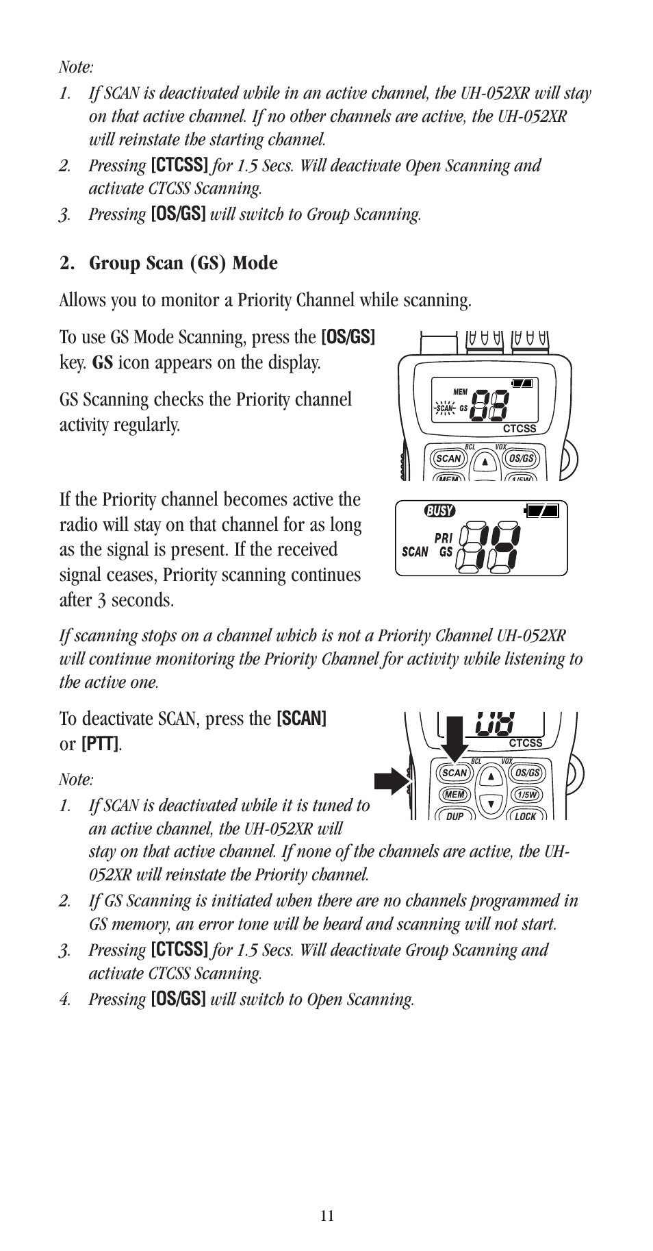 Uniden UH-052XR User Manual | Page 14 / 28