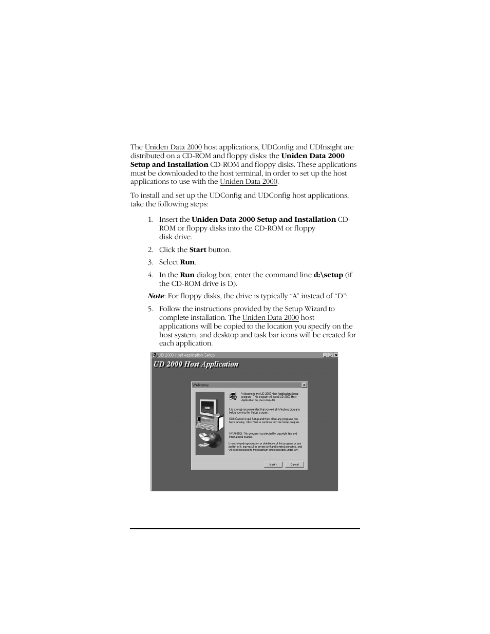 Uniden Data 2000 Wireless CDPD PC Card User Manual | Page 11 / 99