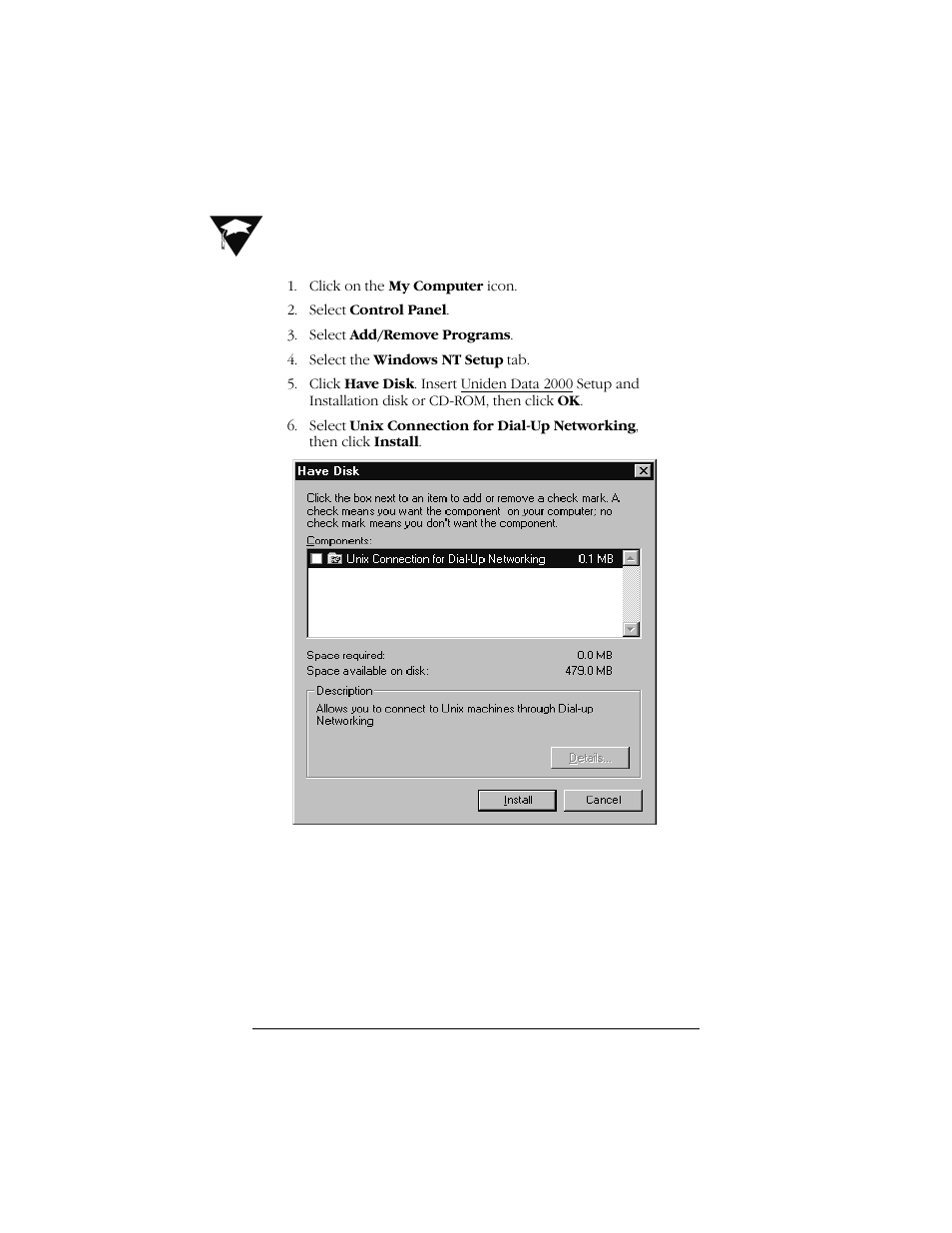 Uniden Data 2000 Wireless CDPD PC Card User Manual | Page 54 / 99