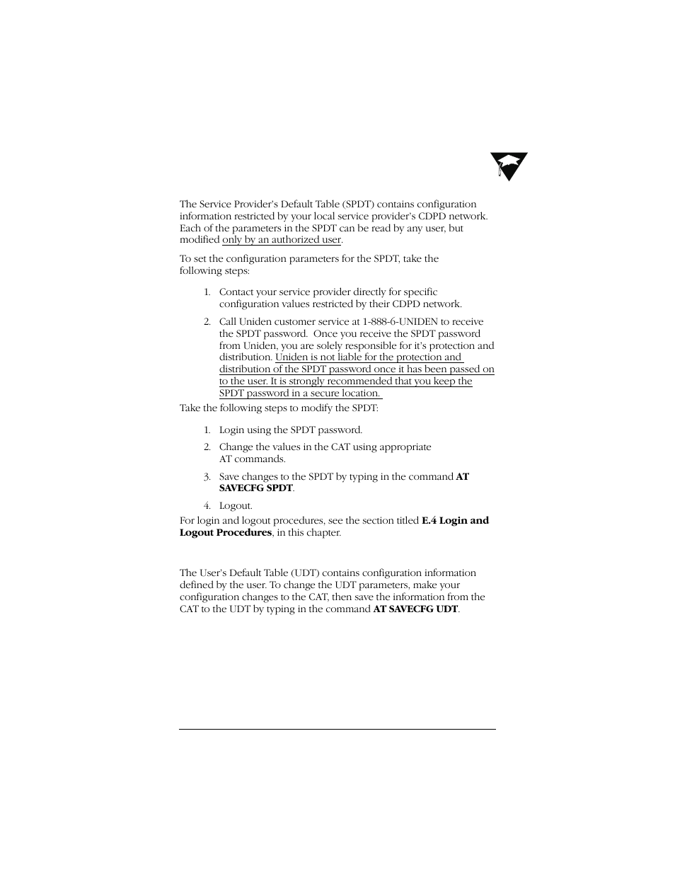 Uniden Data 2000 Wireless CDPD PC Card User Manual | Page 85 / 99
