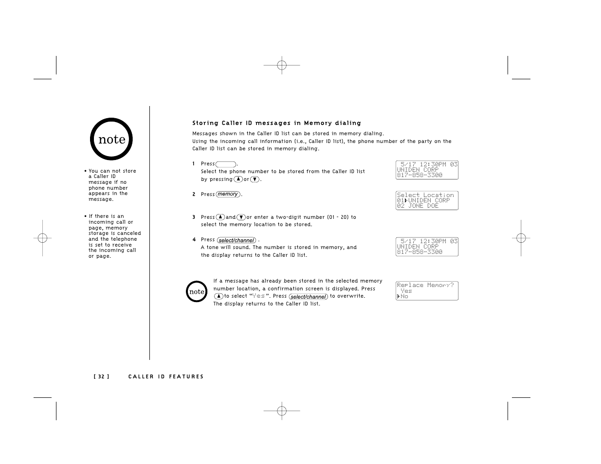 Uniden 248 User Manual | Page 34 / 56