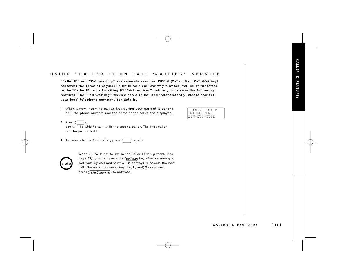 Uniden 248 User Manual | Page 35 / 56