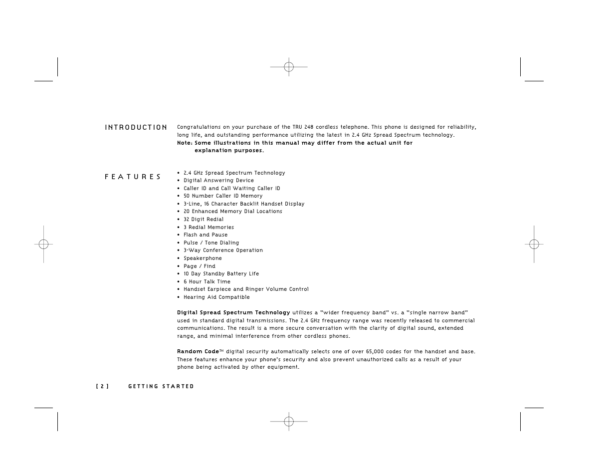 Uniden 248 User Manual | Page 4 / 56