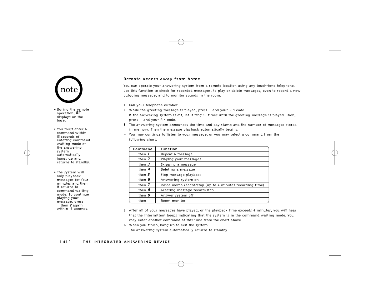 Uniden 248 User Manual | Page 44 / 56