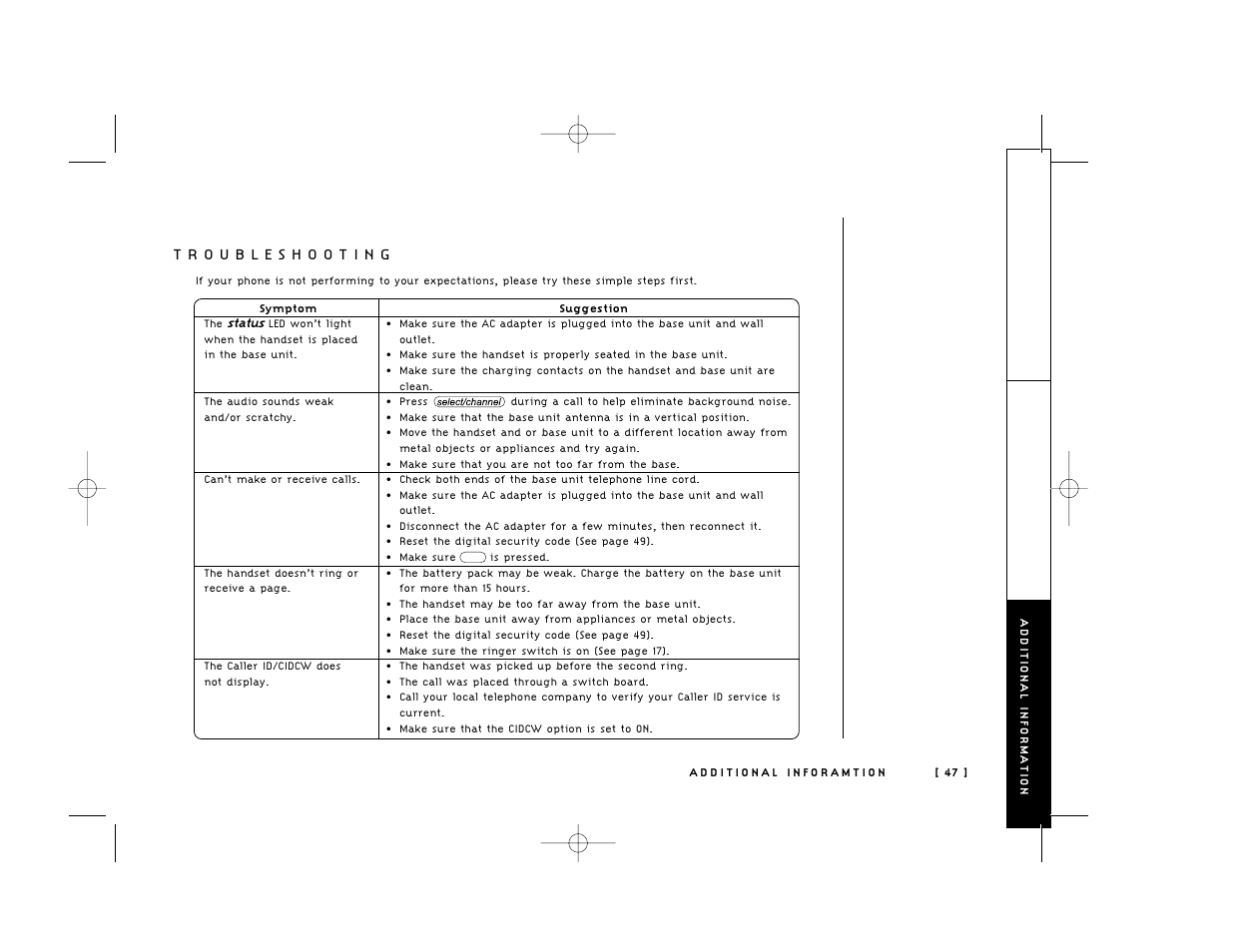 Uniden 248 User Manual | Page 49 / 56