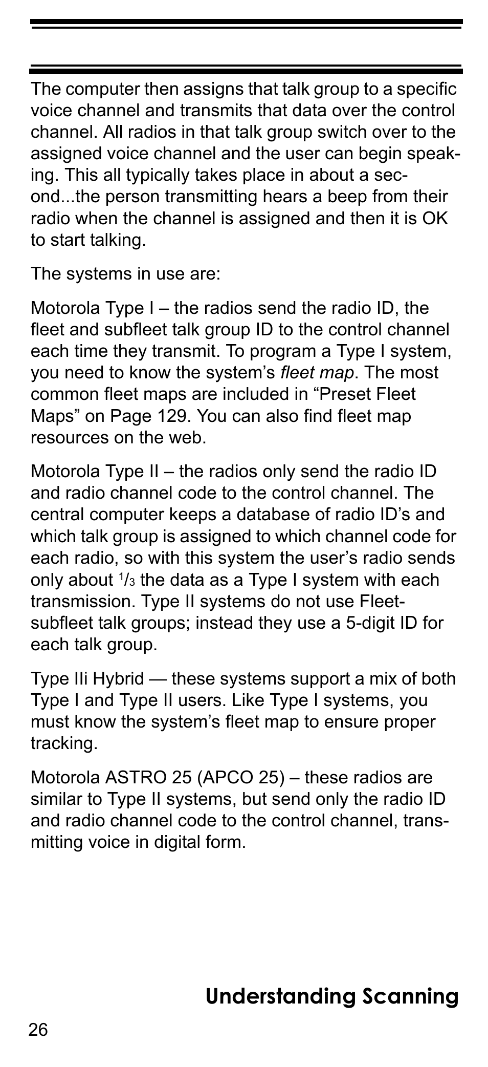 Understanding scanning | Uniden BCD396T User Manual | Page 26 / 154