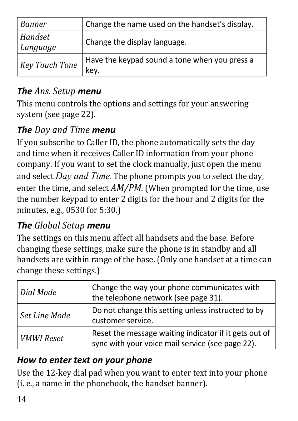 Uniden DECT3380 User Manual | Page 14 / 40