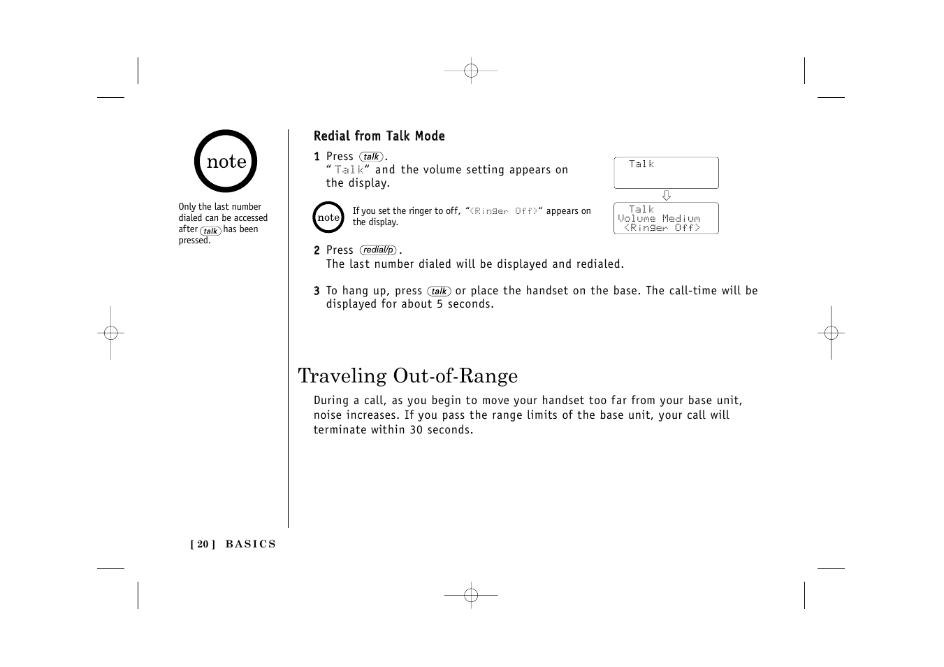 Traveling out-of-range | Uniden TITANIUM 24-148 User Manual | Page 22 / 64