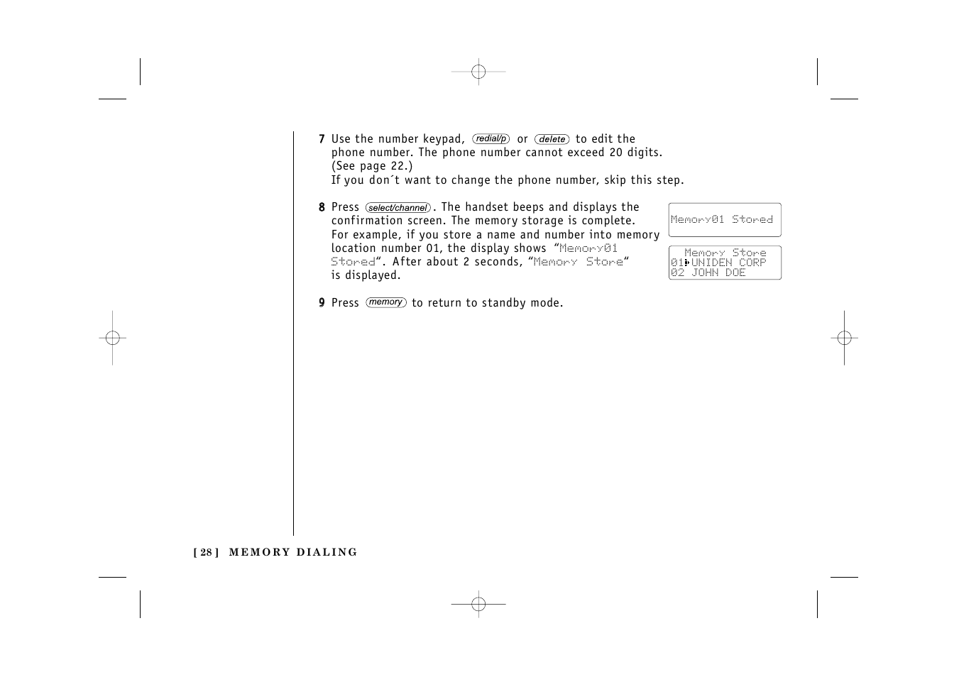 Uniden TITANIUM 24-148 User Manual | Page 30 / 64