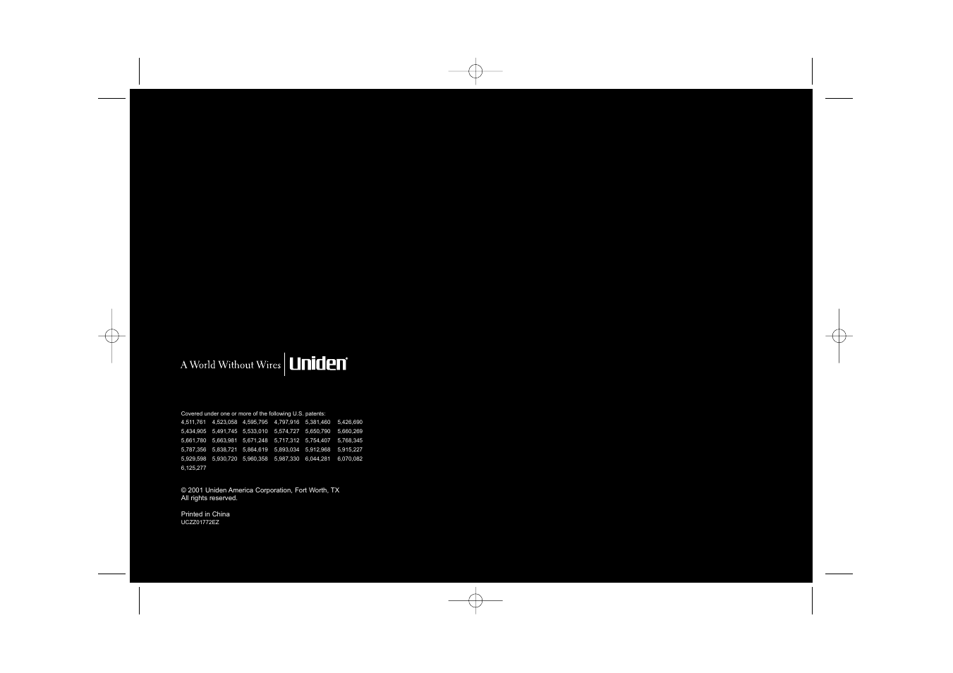 Uniden TITANIUM 24-148 User Manual | Page 64 / 64