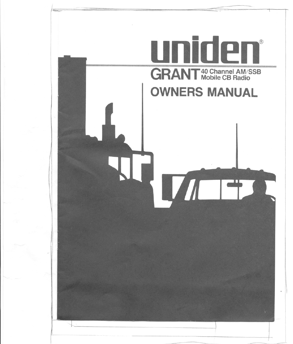 Uniden GRANT User Manual | 18 pages