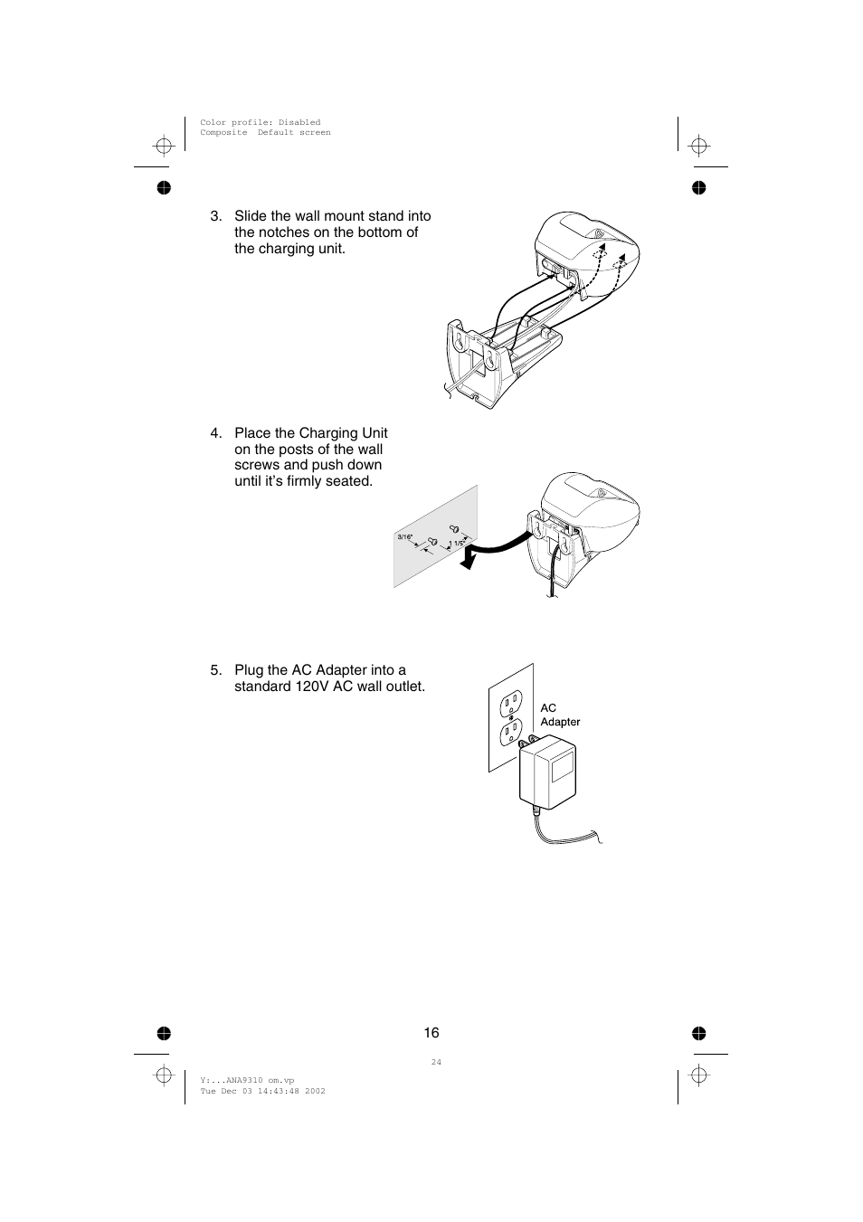 Uniden ANA 9310 User Manual | Page 22 / 46