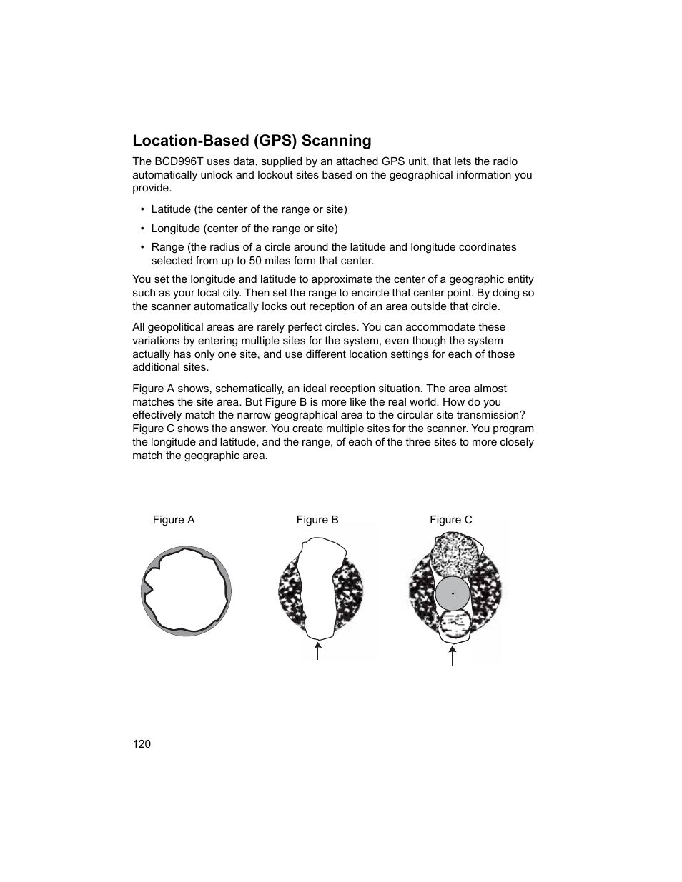 Location-based (gps) scanning | Uniden BCD996T User Manual | Page 120 / 152