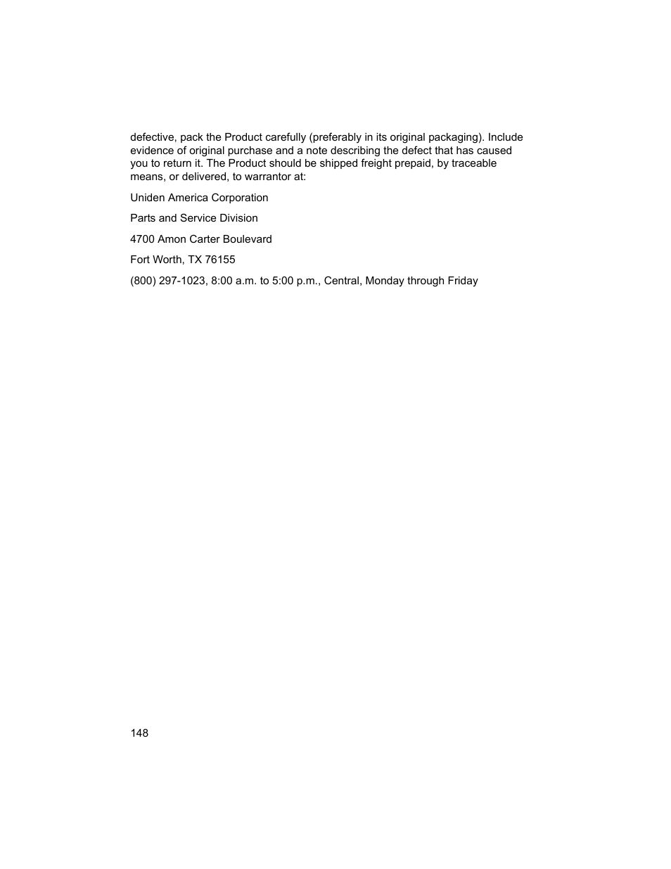 Uniden BCD996T User Manual | Page 148 / 152