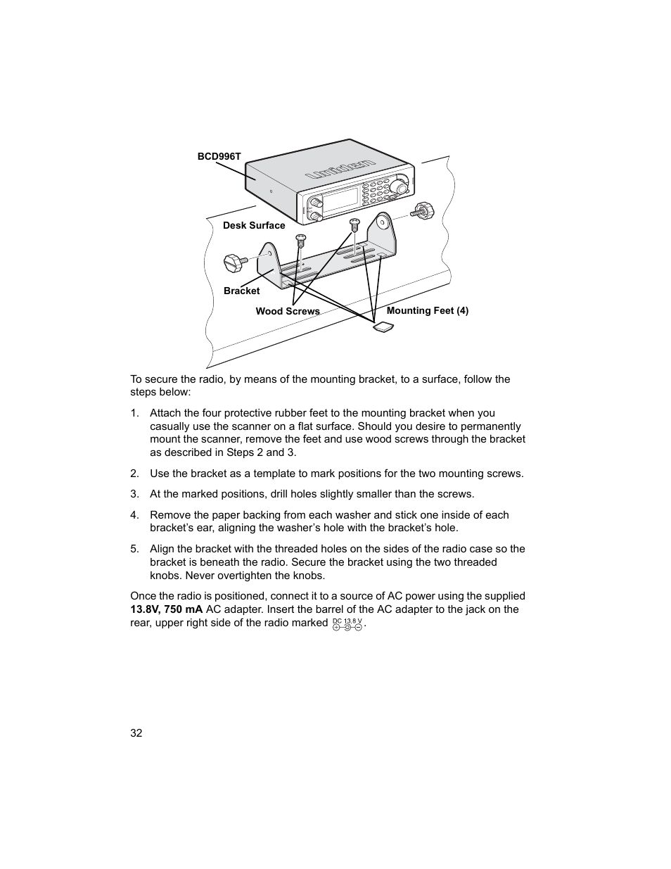 Uniden BCD996T User Manual | Page 32 / 152