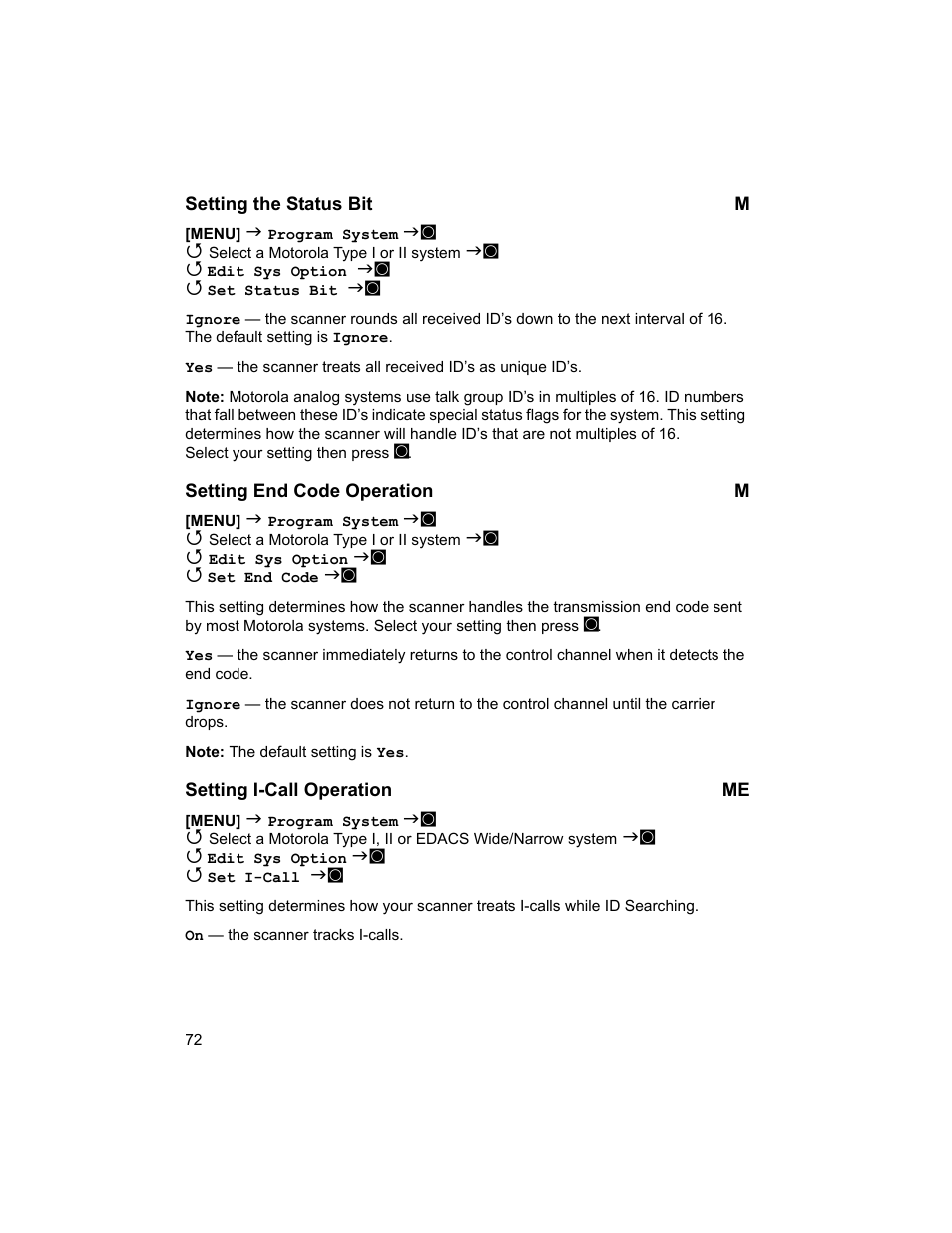 Uniden BCD996T User Manual | Page 72 / 152