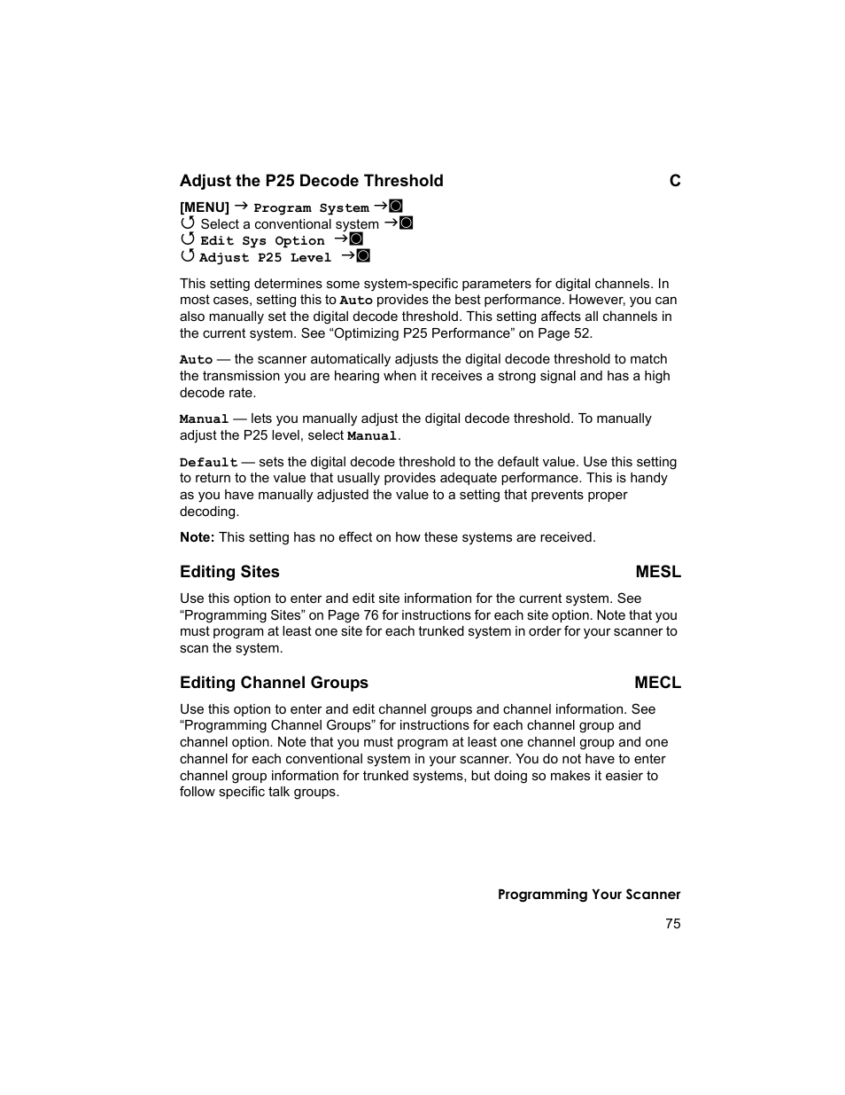 Uniden BCD996T User Manual | Page 75 / 152
