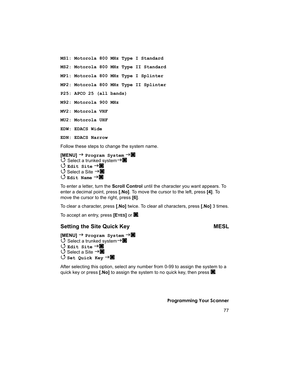 Uniden BCD996T User Manual | Page 77 / 152