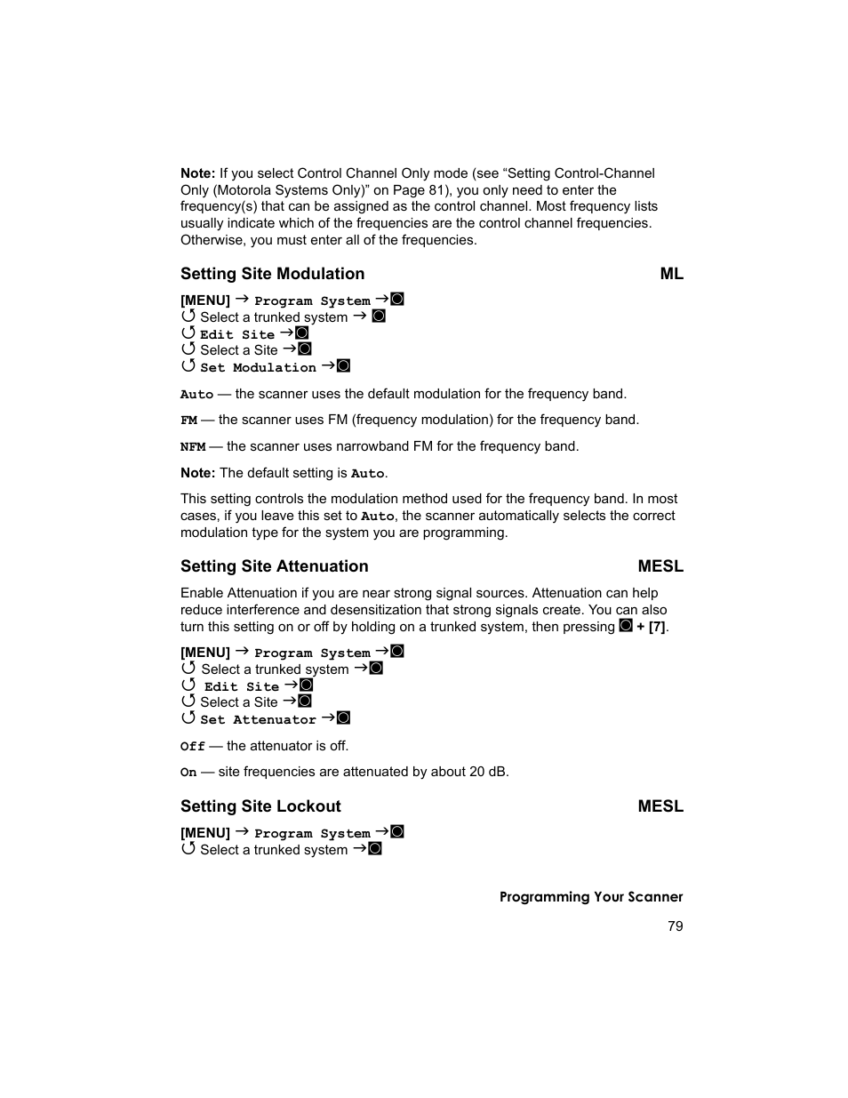 Uniden BCD996T User Manual | Page 79 / 152