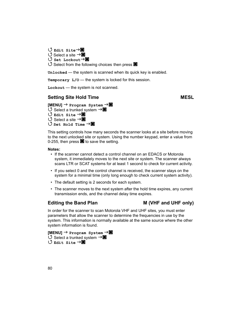 Uniden BCD996T User Manual | Page 80 / 152