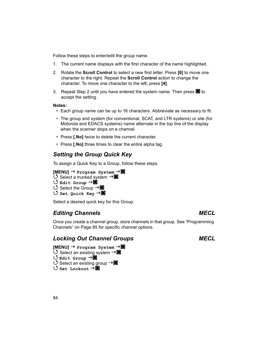 Uniden BCD996T User Manual | Page 84 / 152